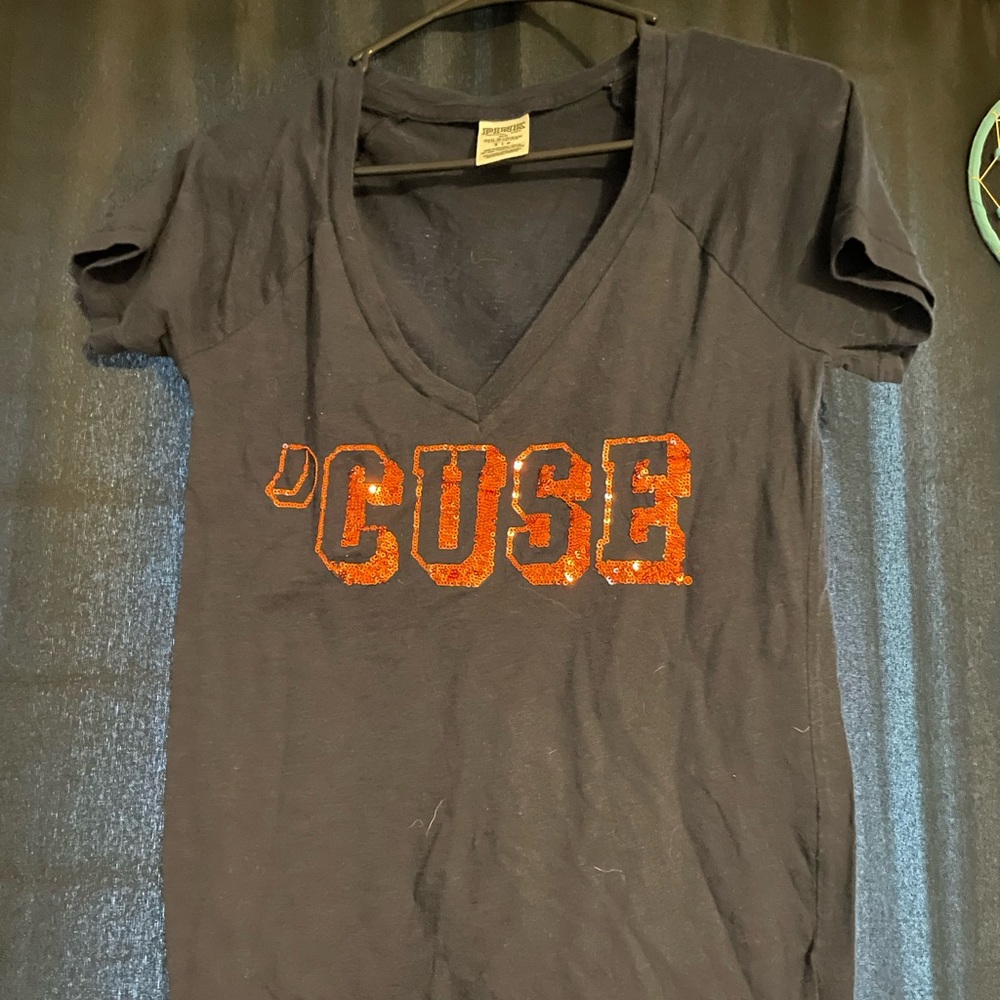 Pink Syracuse shirt size small